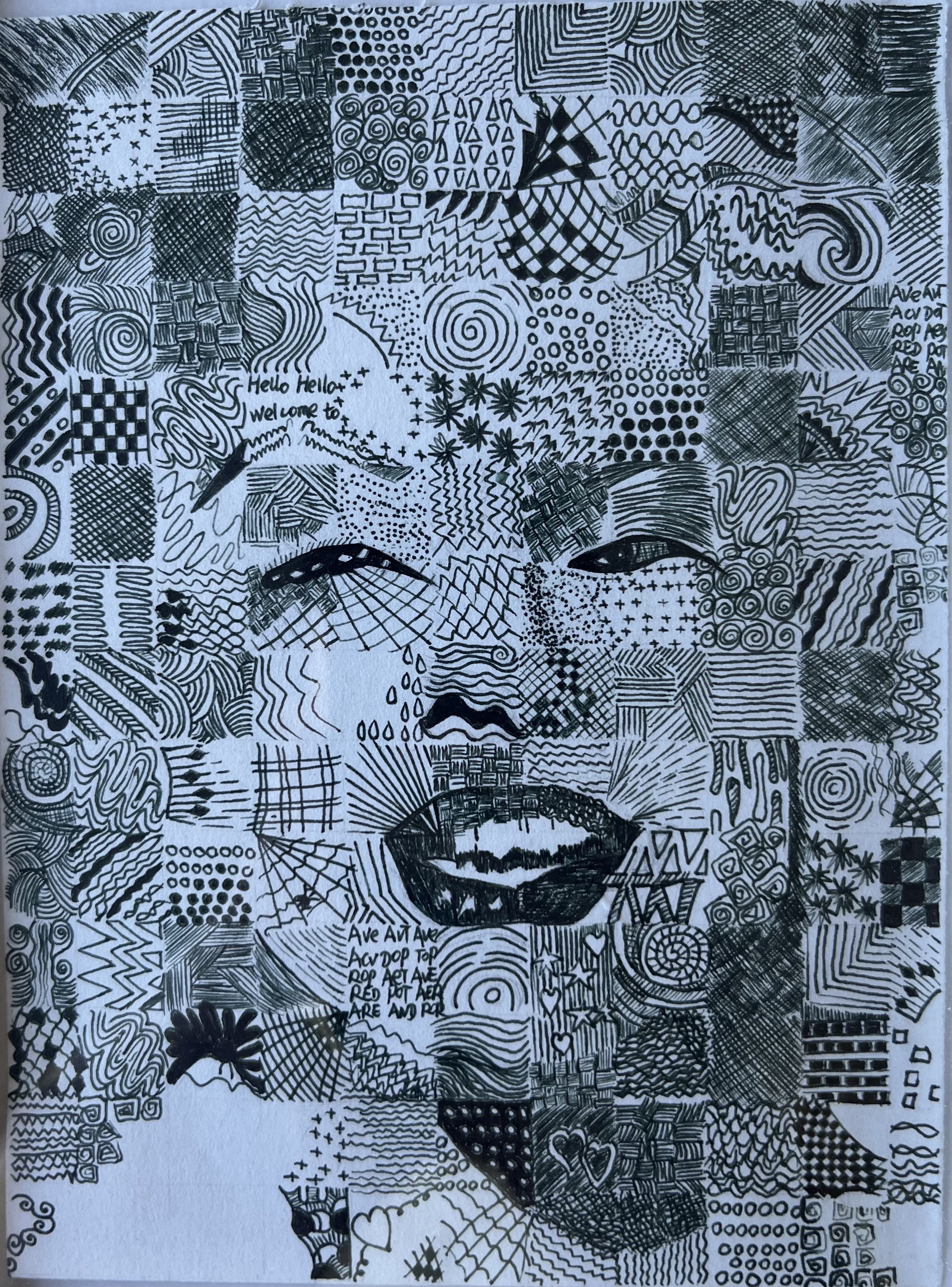 Monroe Zentangle